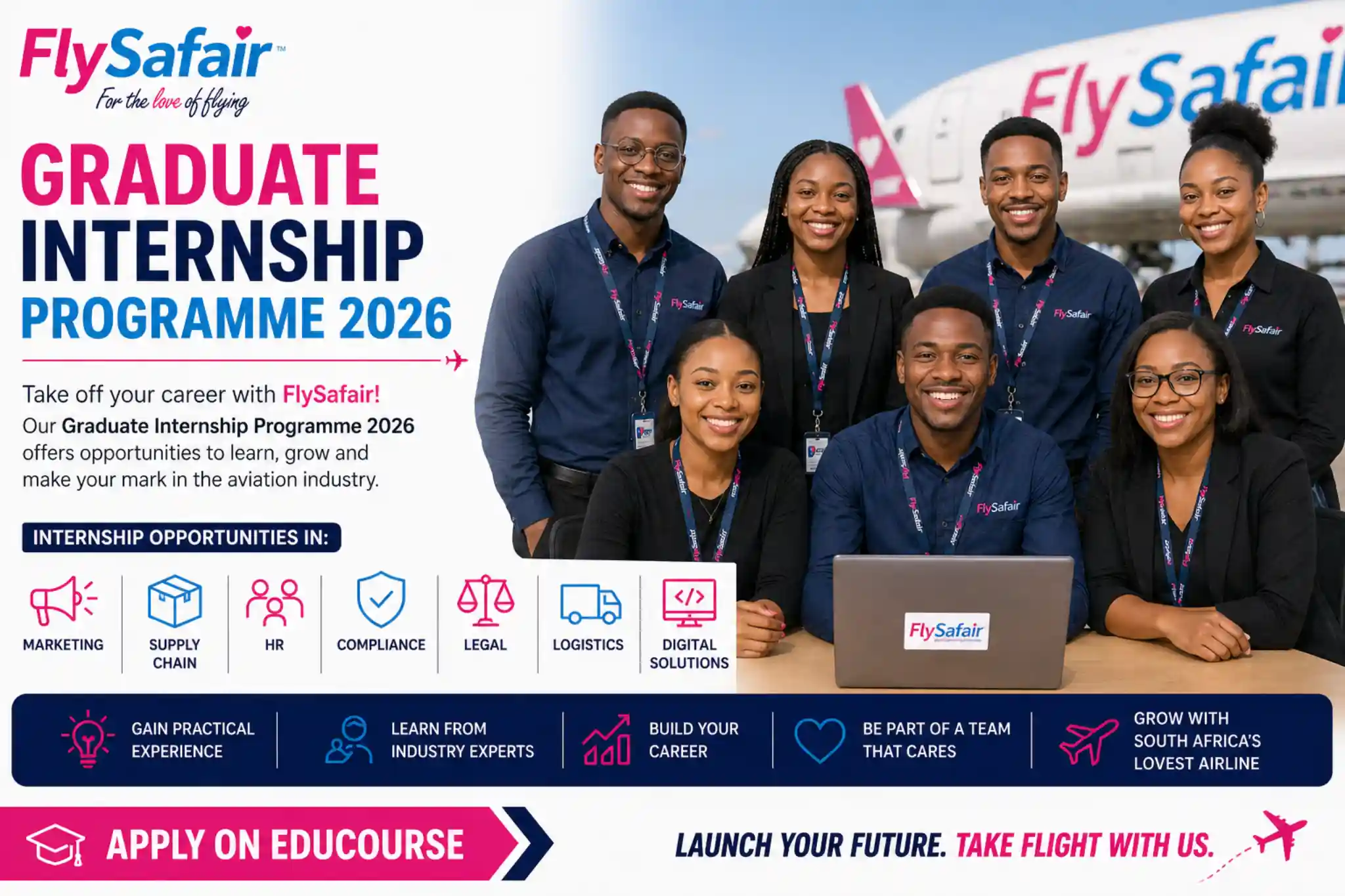 FlySafair Graduate Internship Programme 2026 - Job Tree