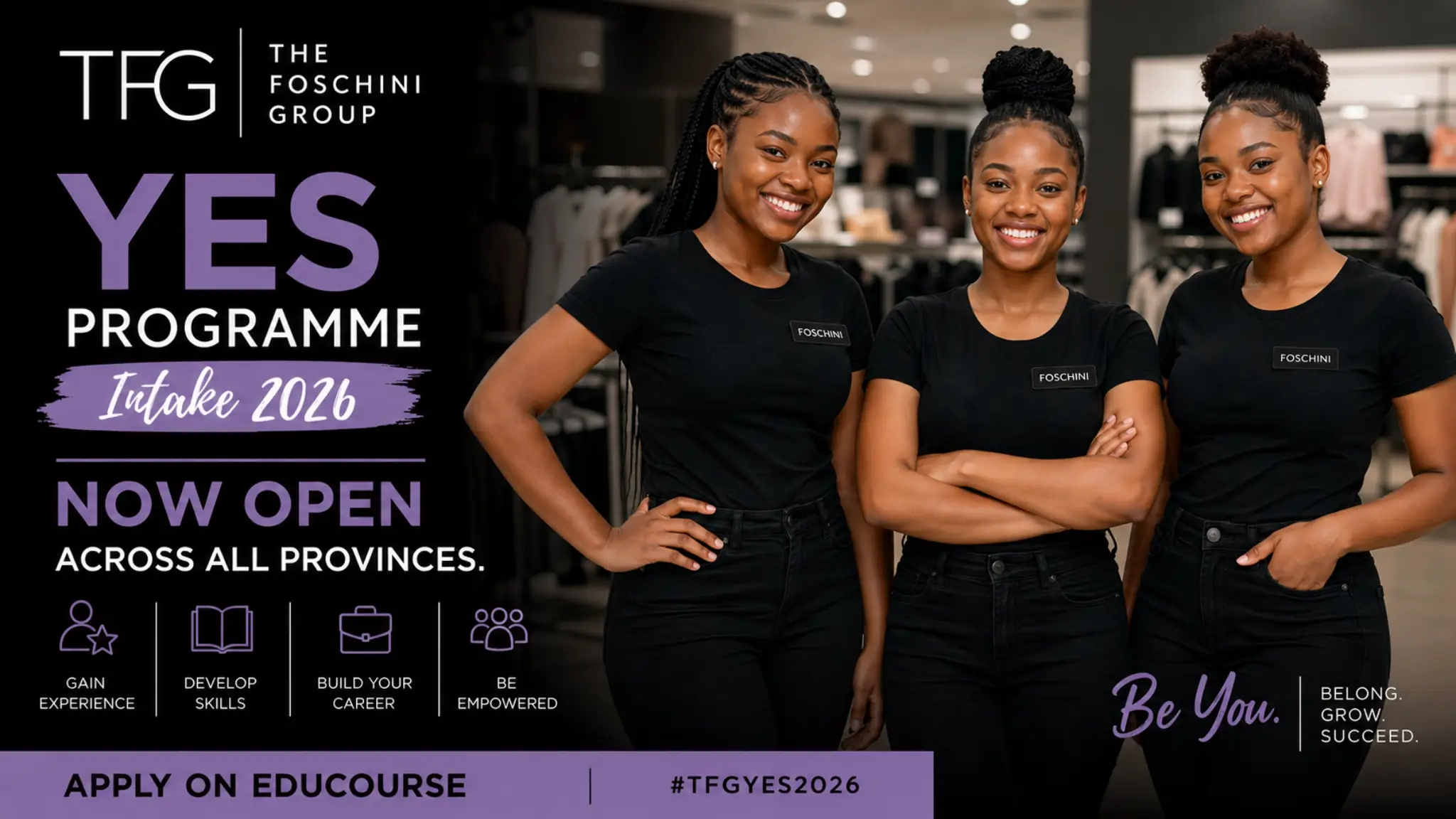 The Foschini Group (TFG) YES Programme - Job Tree