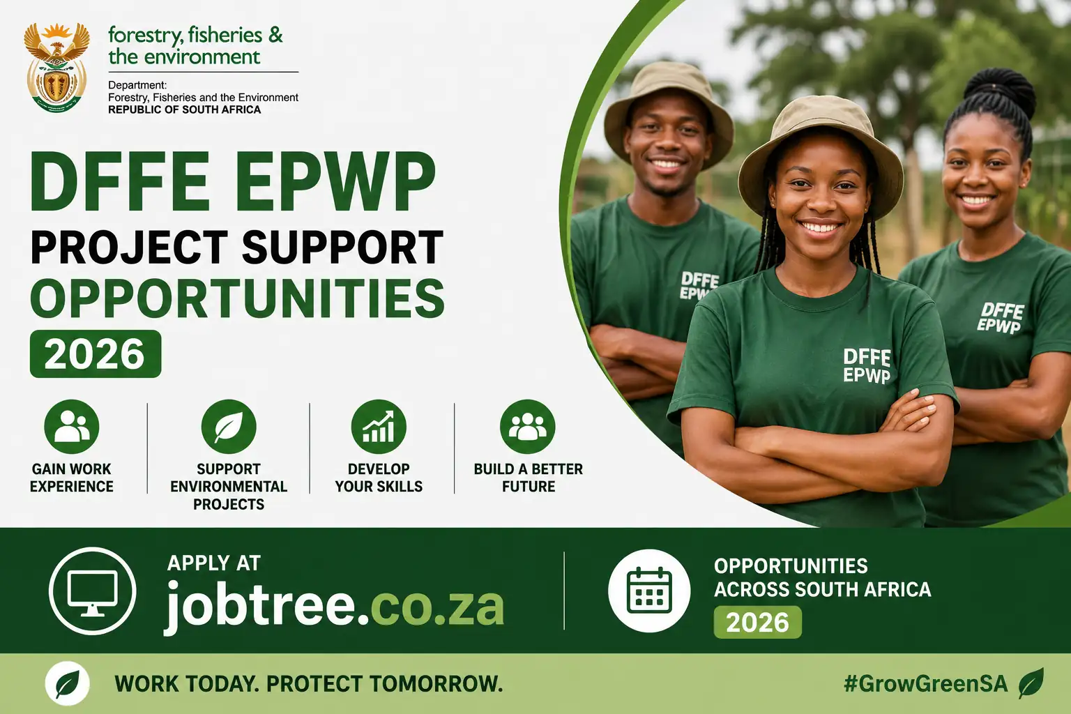 DFFE EPWP Project Support Opportunities 2026