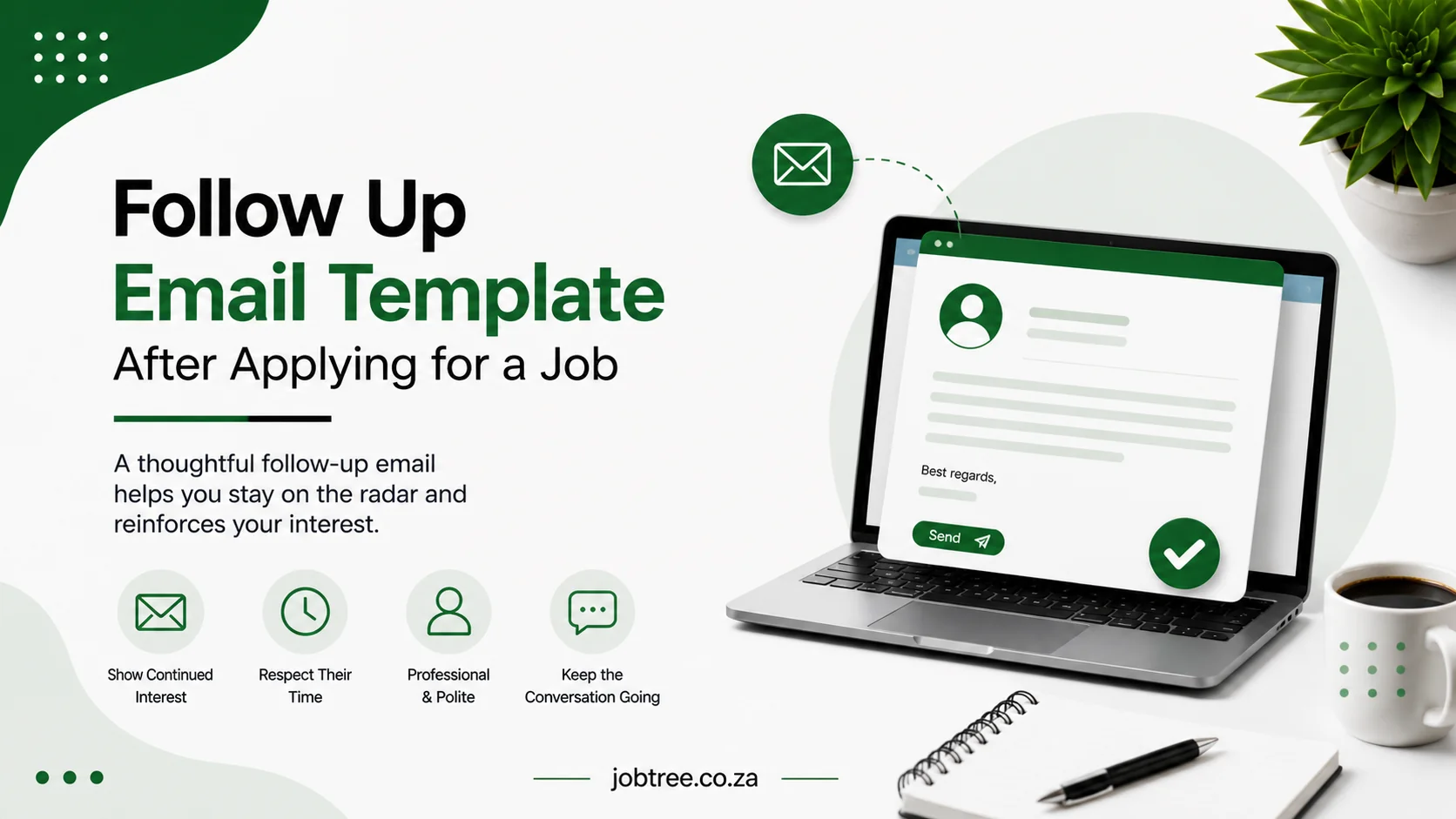 Follow up email template after applying for a job
