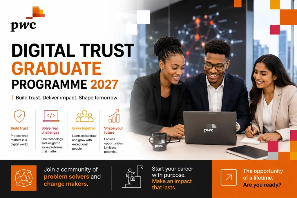 PwC Digital Trust Graduate Programme 2027 - Job Tree