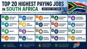 Top 20 Highest Paying Jobs in South Africa and What They Earn