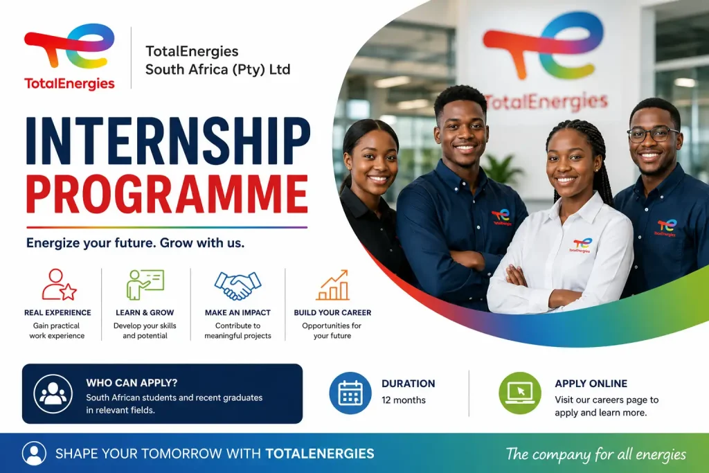 TotalEnergies South Africa Internship Programme