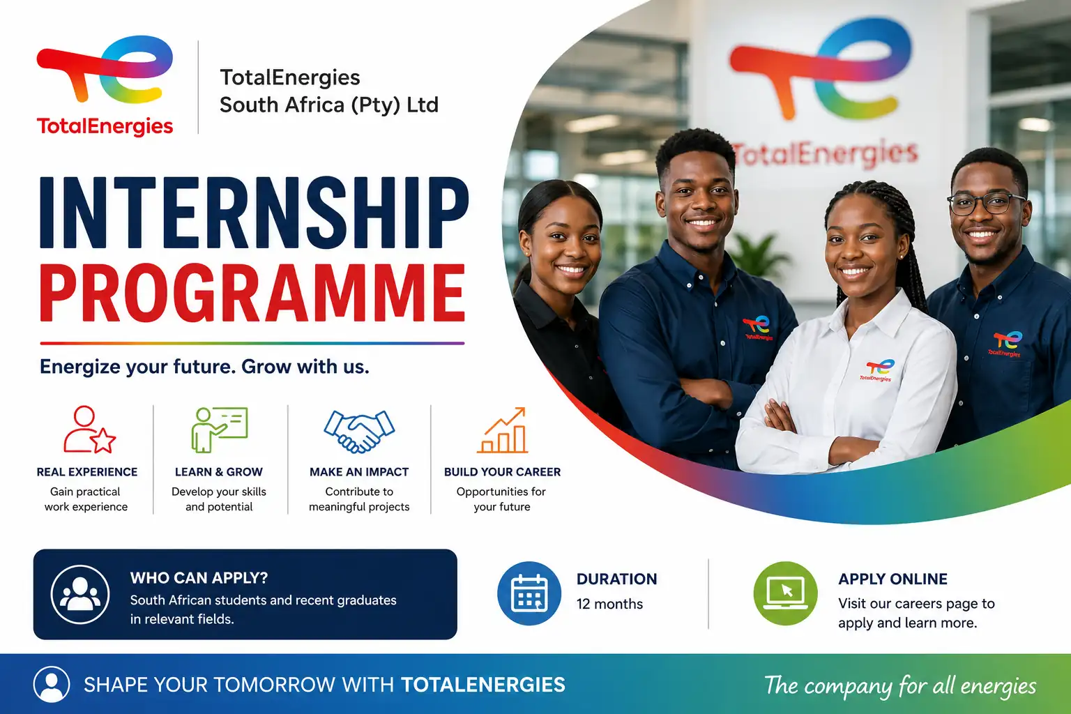TotalEnergies South Africa Internship Programme