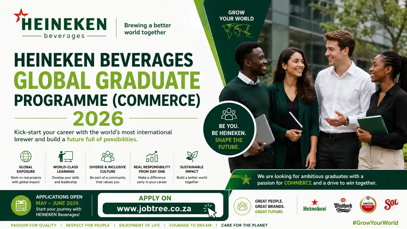 HEINEKEN Beverages Global Graduate Programme