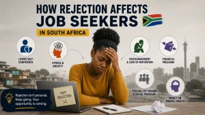 How rejection affects job seekers in South Africa