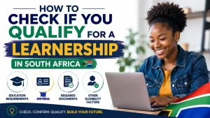 How to check if you qualify for a learnership in South Africa