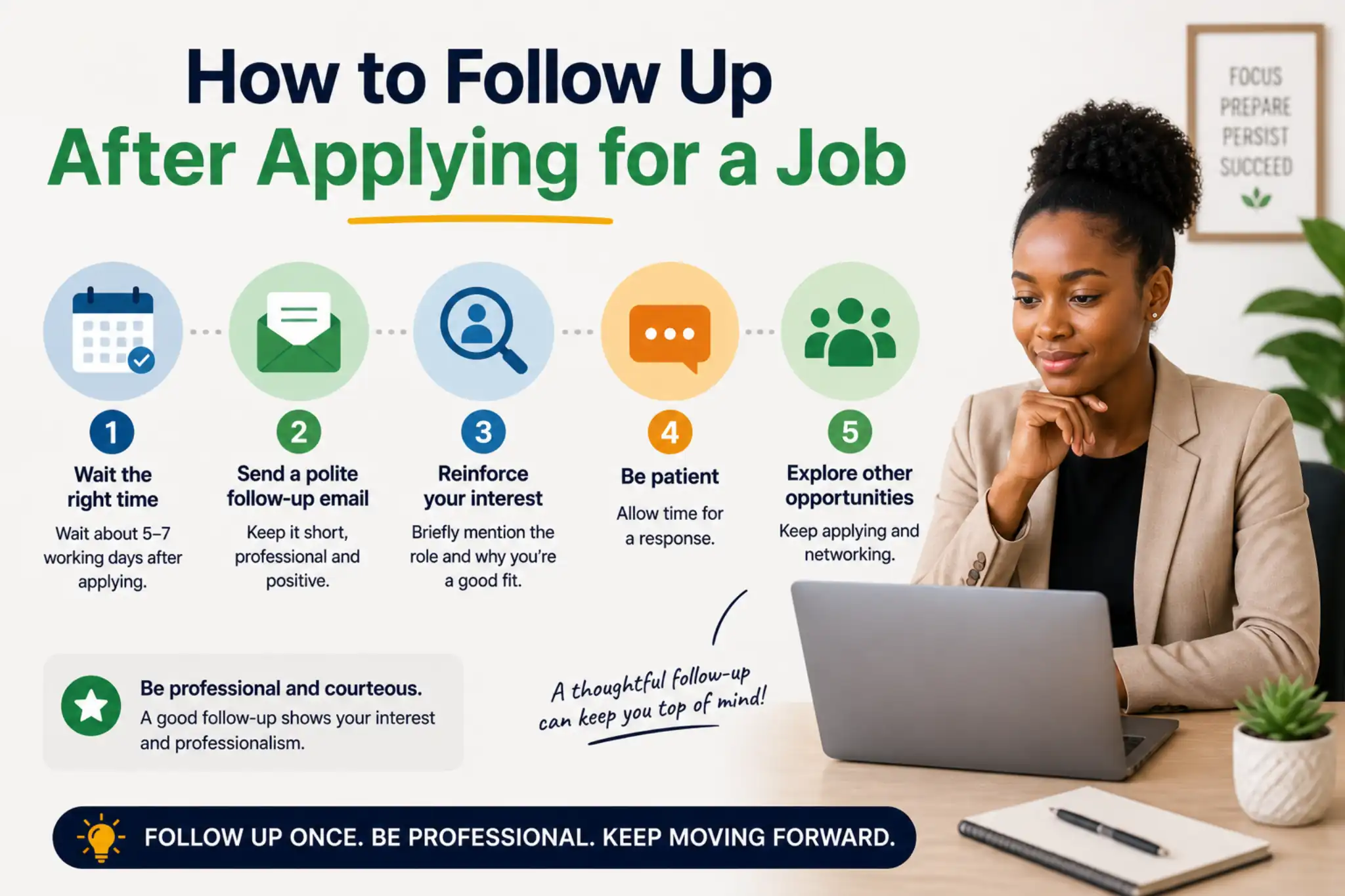 How to follow up after applying for a job