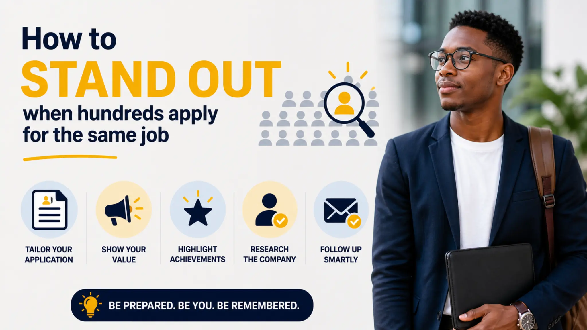 How to stand out when hundreds apply for the same job