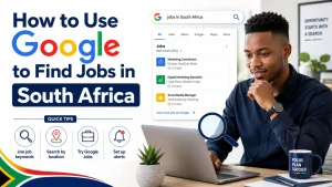 How to use Google to find jobs in South Africa