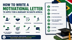 How to write a motivational letter for a bursary in South Africa