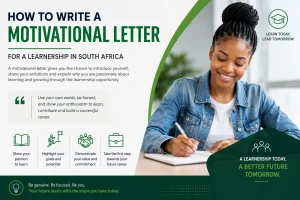 How to Write a Motivational Letter for a Learnership in South Africa