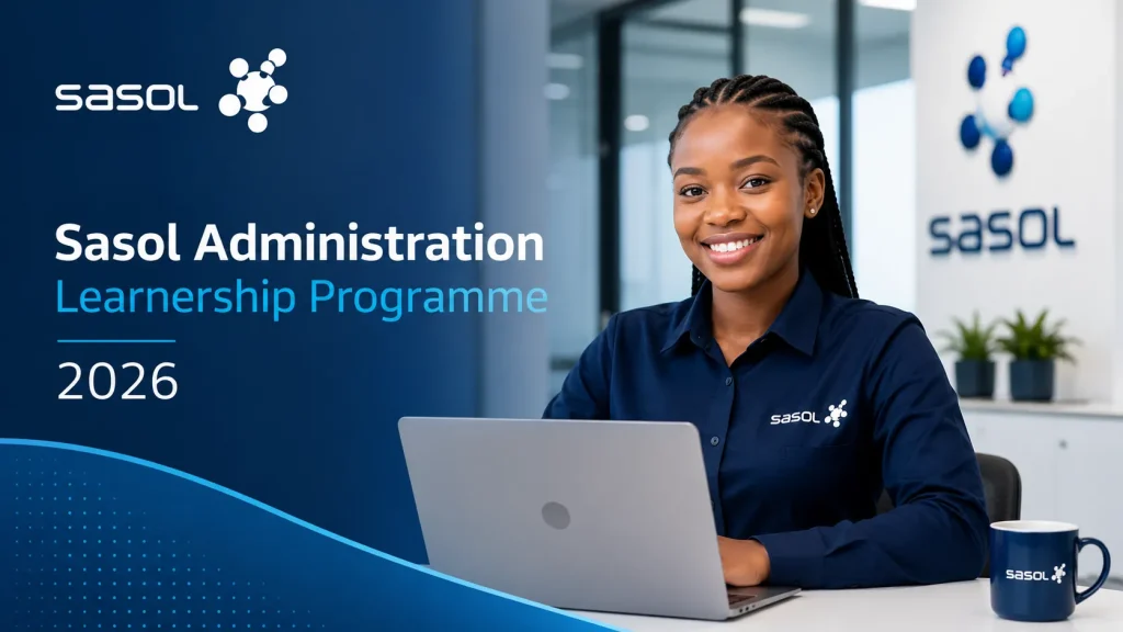 Sasol Administration Learnership Programme 2026 Intake