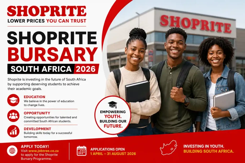 Shoprite Bursary South Africa 2026 - Jobtree