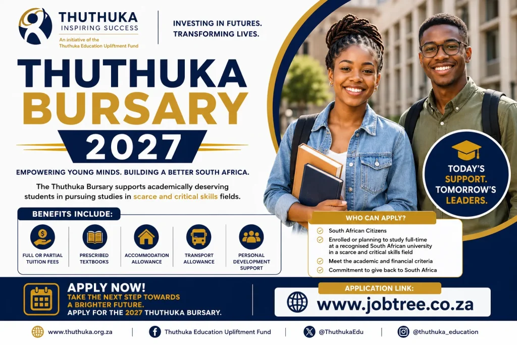 Thuthuka Bursary 2027 - JobTree