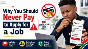 Why you should never pay to apply for a job