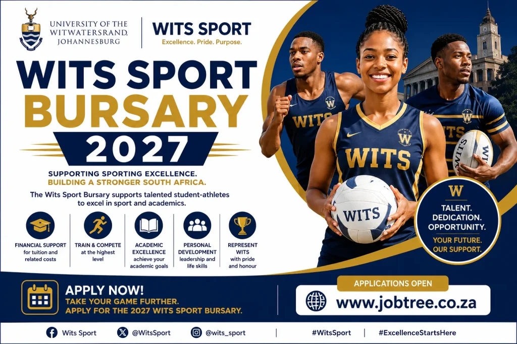 Wits Sport Bursary 2027 - JobTree