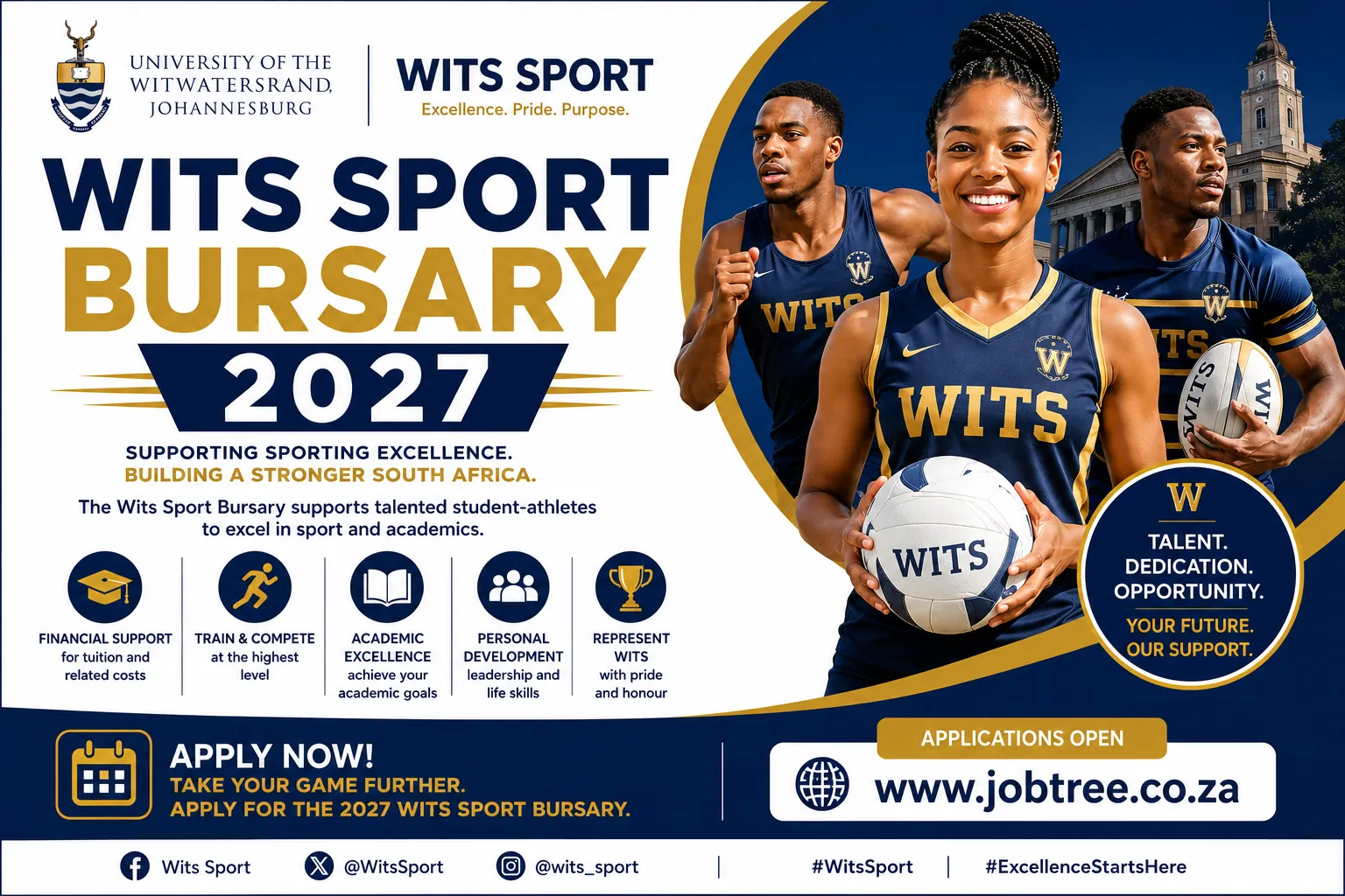 Wits Sport Bursary 2027 - JobTree